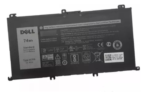 Bateria Dell Type 357f9 15-7559 0gfj6 P57f 071jf4  11.4v 