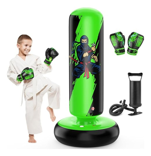 Mod-2977 Qpau Punching Bag For Kids, 66 Inch Stable