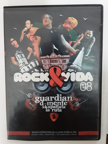 Rock & Vida- Guardian En Vivo(película Original Dvd)