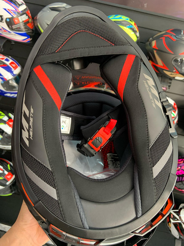 Capacete Mt Thunder 4 Ergo B15 Fosco Vermelho Nf Promoção