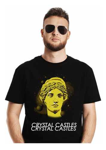 Polera Crystal Castles Live En Vivo Pop Abominatron