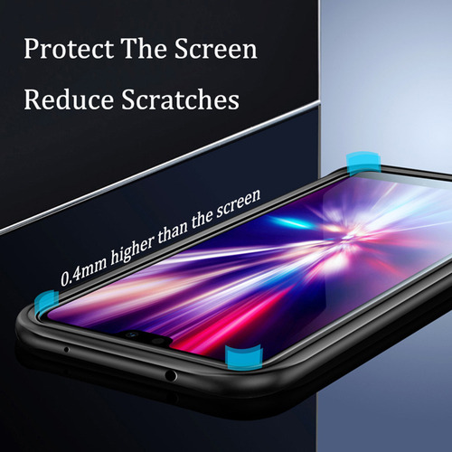 . Capa Para Huawei Nova 12i Soft Frame Com Membrana De Vidro