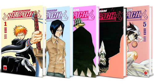 Pack Maximum Bleach Vol. 1-5 [ Tite Kubo ] Original 