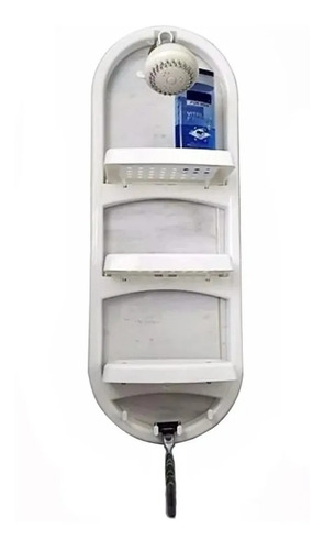 Porta Shampoo Hogar Tres Niveles Plastico Ducha Resistente