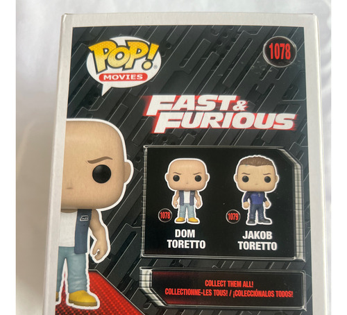Funko Pop Dom Toretto 1078 Fast & Furious (Usado)
