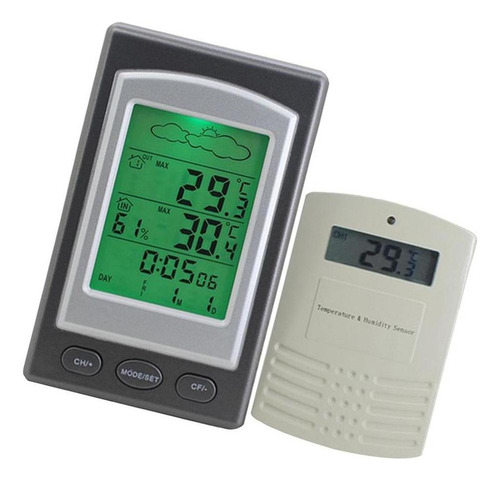Digital Lcd Indoor Outdoor Thermometer Hygrometer