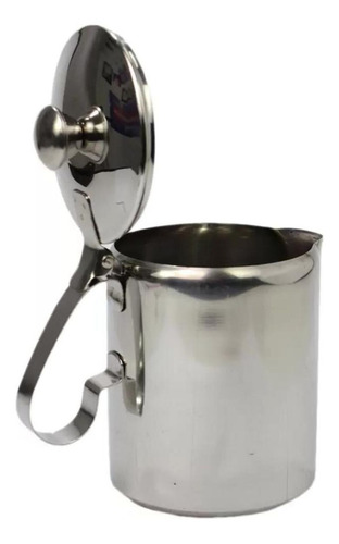 Bule Jarra Chaleira Café Cha Leiteira Barista 600ml Inox