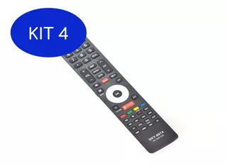 Kit 4 Controle Remoto Tv Smart Hisensi Er-33911hs