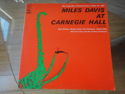 Miles Davis At Carnegie Hall Vinilo Japonés Edición 1973