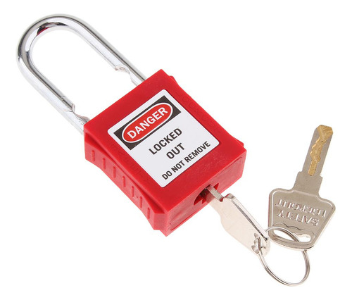 De Seguridad De Grillete De Material Acero Inoxidable Rojo