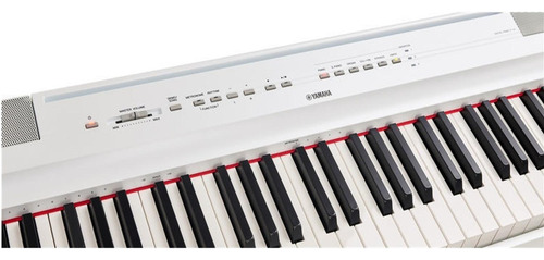 Yamaha P121 Wh Piano Digital Intermedio De 73 Teclas Blanco