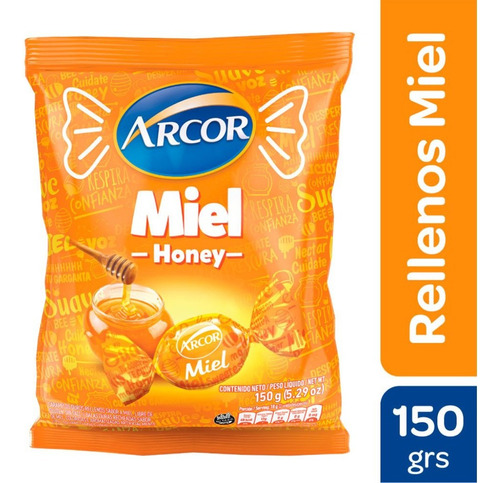 Caramelos De Miel Arcor *150gr