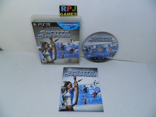 Sports Champions Original Midia Fisica Completa Ps3 -loja Rj