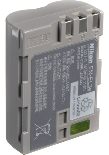 Nikon En-el3e Rechargeable Lithium-ion Battery (1410mah)