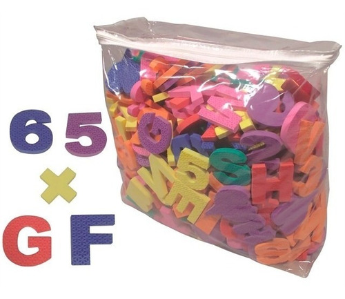 Alfanumérico De Eva Com 468 Peças