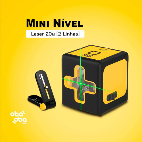 Nivel A Lazer 20m 2 Linhas Auto Nivelamento Com Bip Sonoro