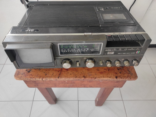Imagen 7 de 8 de Jvc Vintage Radio Tv Cassette Modelo Cx 500 Coleccion