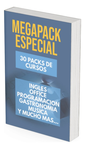 Megapack De Cursos - Ingles, Excel, Hacking, Gastronomia Y +