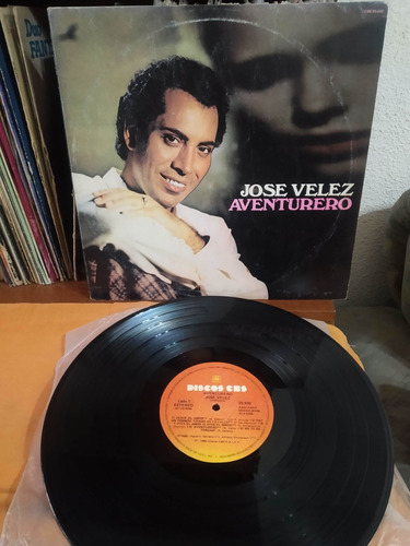 José Vélez - Aventurero Vinilo Lp Sin Girar