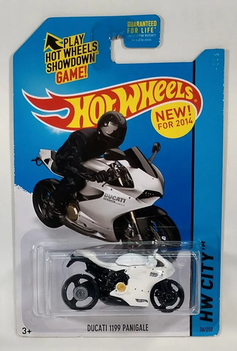 Hot Wheels - Bicicleta Deportiva Ducati 1199 Pangale 