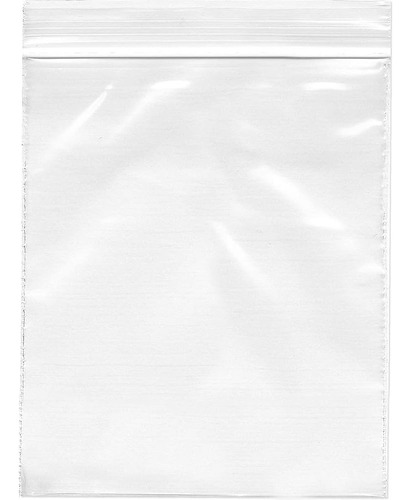 Plymor Heavy Duty Plastic Reclosable Zipper Bags, 4 Mil, 3  