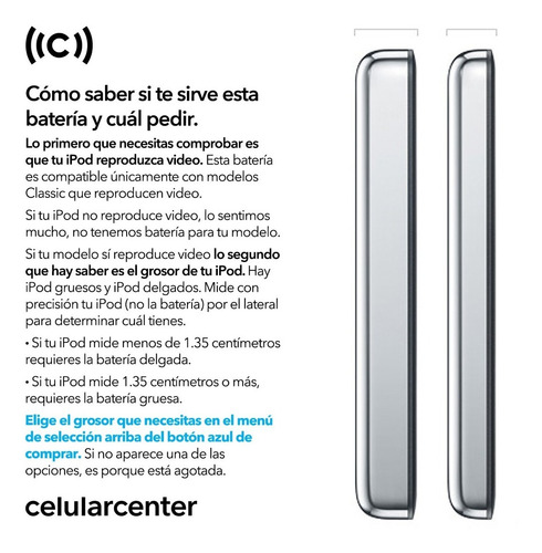 Imagen 3 de 5 de Bat iPod Classic + Kit Herramienta Video Photo Color