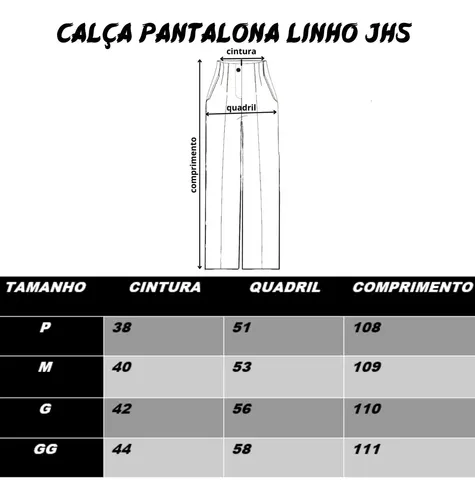 Pantalona Linho Feminina Calça Cintura Alta Social | Parcelamento