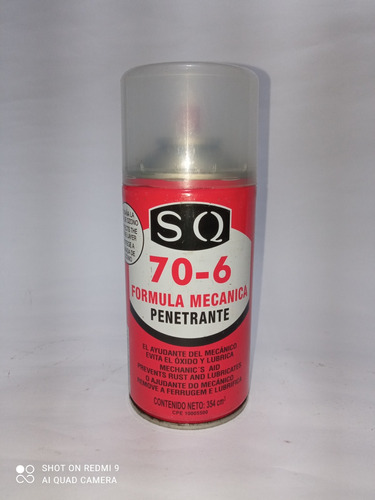 Sq 70-6 Formula Mecánica Penetrante 