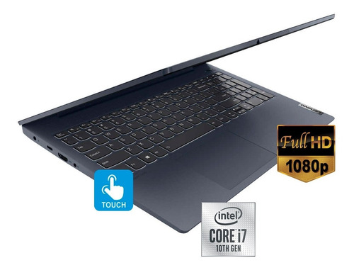 Imagen 2 de 4 de Laptop Core I7 10th ( 12gb + 512 Ssd ) Lenovo 15 Fhd Touch