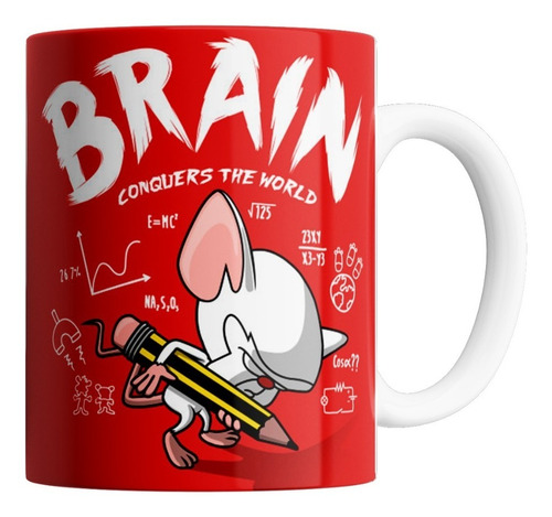 Taza De Cerámica - Pinky Y Cerebro (varios Modelos)