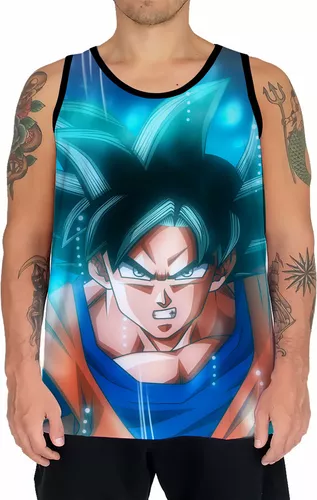 Camiseta Camisa Regata Dragon Ball Adulto Colorido Desenho