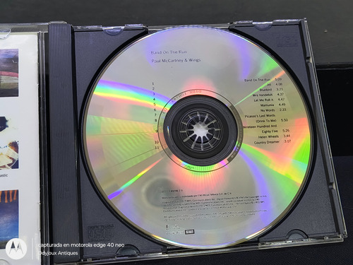 Cd The Paul Mccartney Collection - Band On The Run Emi 1993 Estándar (Usado)