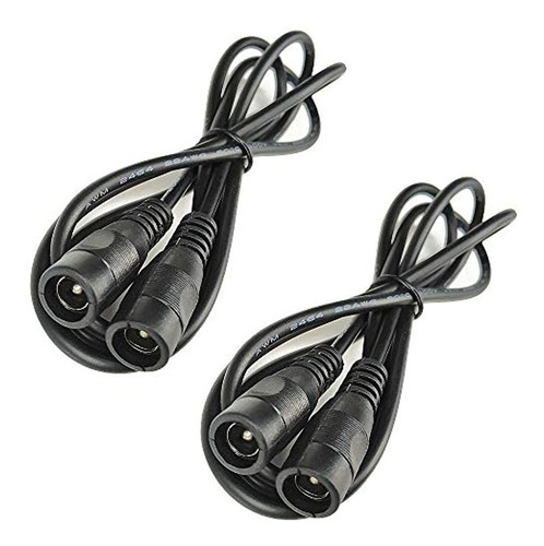 Dzydzr 2 Pcs 1 Metro 21 Mm X 55 Mm Femal A Femal Dc Cable Ad