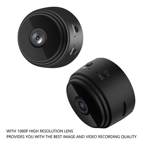 Cámara Hd De 1080p, Mini Aplicación Wifi, Control Remoto Ocu
