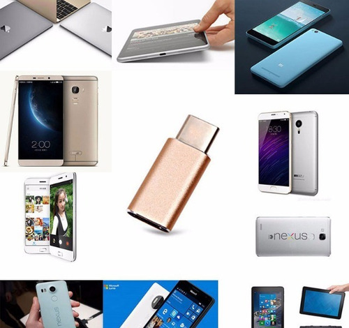Imagen 7 de 7 de Convertidor Tipo C Otg Micro Usb Datos Y Carga