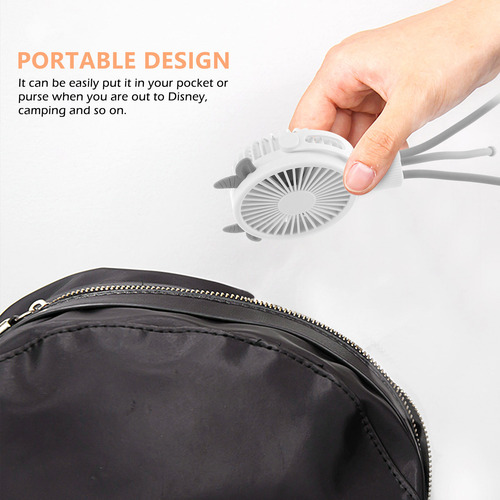 Ventilador De Cochecito Portátil Con Trípode Flexible Para A