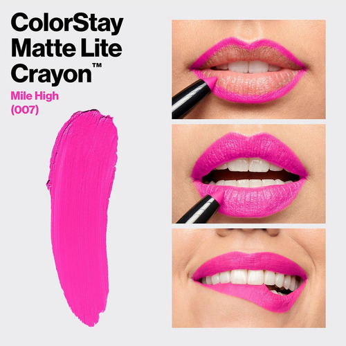 Labial Matte Lite Crayon Revlon Originales