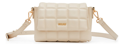 Bolsa Crossbody Colcci Pillow Ve24 Off White Feminino