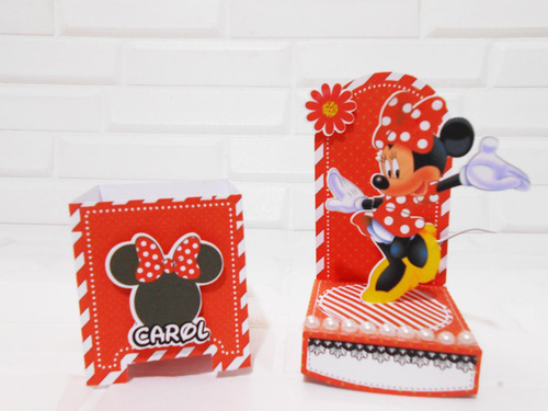 Arquivo De Corte Minnie Vermelha 52