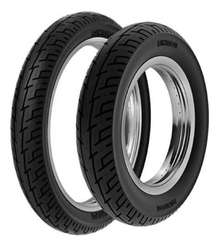 Par Pneu 3.50-16 E 90/90-18 Bs32 Rinaldi Intruder Kansas 150