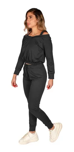 Conjunto Mujer Pants Y Sudadera Deportivo Sport Dama Moda - $ 499