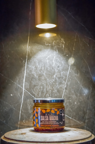 6 Pack Salsa Macha Habanero Aceite De Oliva Cacahuates 250g