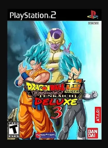 Meu PS2 Nostalgia: Dragon Ball Z-Budokai Tenkaichi 3: Deluxe DVD ISO PS2