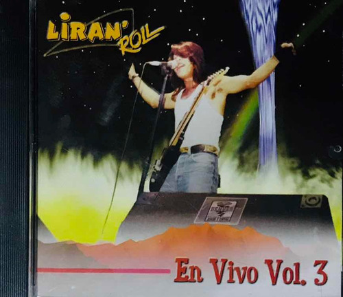 Liran Roll, En Vivo Vol. 3 (1993) Cd, Nuevo Sellado