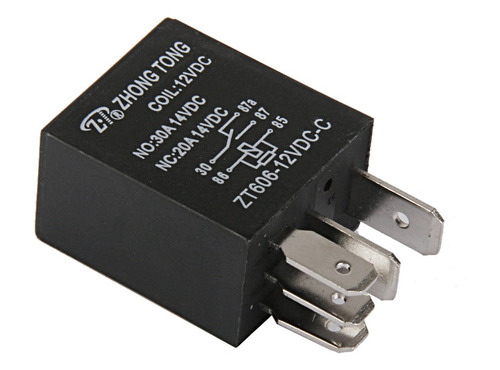 12v 20/30 Amp 5 Pin Spdt Car Relay, Interruptor De Relé
