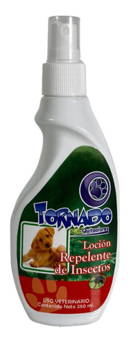 Spray Repelente De Insectos Tornado Para Perros 250 Ml