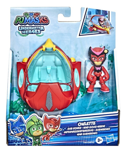 Figura De Acción Hasbro Pj Masks Owlette 3
