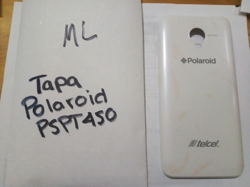 Tapa Original Polaroid Pspt450 Blanca