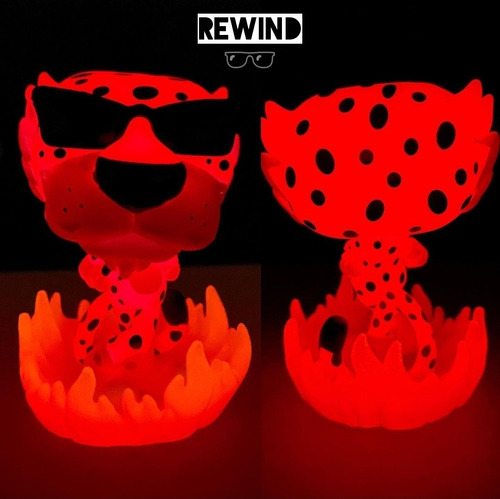 Funko: Icon Cheetos - Chester Cheetah Glow #117 [rewind Pop]