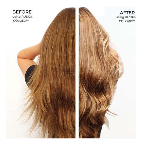 Rusk Colorx Color Care, Shampoo Sem Sulfato, Fortalece O Cab